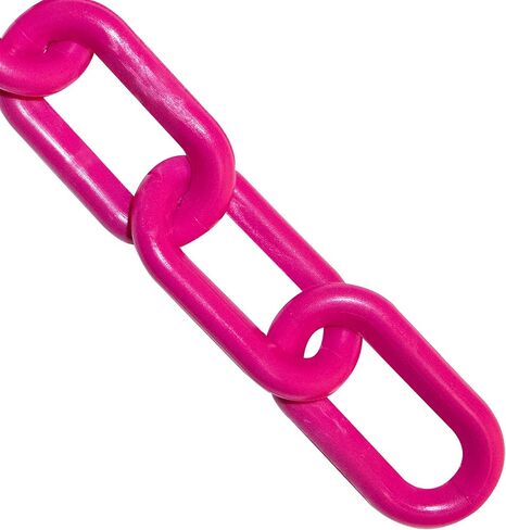 سلسلة حاجز بلاستيكي من مستر تشين، وردي آمن، وصلة 3/4 بوصة، 25 قدم (00025-25) in Kuwait