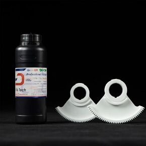 Siraya Tech Blu Lava Black: Ultra-Tough PC-Like 3D Printing Resin | High-Strength, High-Resolution, Functional Printing, Engineering-Grade Printer Resin for LCD/DLP Printers (1kg)