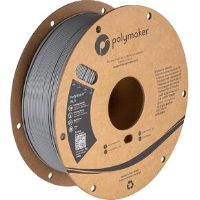 Polymaker High Speed PLA Filament 1.75mm, White PolySonic PLA 3D Printer Filament 1kg - PolySonic Fast Printing PLA Compatible with High Speed Printers