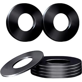 غسالات مسطحة للبراغي والمسامير، 18-8 غسالات من الفولاذ المقاوم للصدأ تناسب مثبتات 1/4 بوصة (عبوة من 50 قطعة) in Kuwait