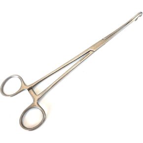 Foerster Sponge Forceps 10" Straight Serrated Surgical Holding Veterinary Instruments in Kuwait