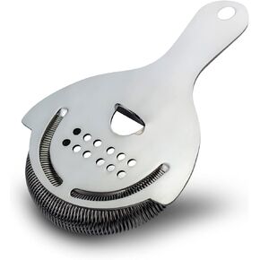 The Art of Craft Hawthorne Strainer: Stainless Steel Cocktail Strainer for Home Bar and Professional Bartenders