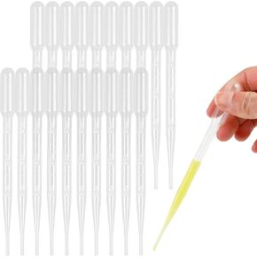 ماصات نقل LOKIPA، 180 قطعة ماصات قطارة للاستعمال مرة واحدة، ماصة 3 مل للاستخدام اليومي في مختبر العلوم in Kuwait