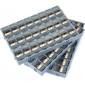 مجموعة متنوعة من مقاومات Guanruixin 1206 SMD، مجموعة مقاومات مكونة من 7200 قطعة و72 قيمة (كل قيمة 100 قطعة) ±1% تسامح (0 أوم - 10 ميجا أوم) مجموعة مقاوم شرائح سميكة متوافقة مع Rohs in Kuwait