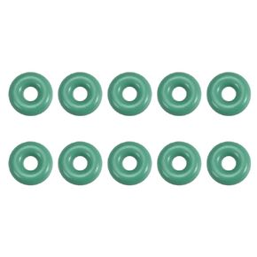 حلقات دائرية مطاطية من uxcell، 5.5 مم OD 1.7 مم معرف 1.9 مم عرض FKM حشية ختم لسباكة الآلات، أخضر، حزمة من 10 in Kuwait