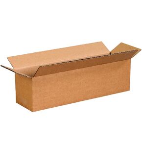 BOX USA 13 × 3 × 3 صناديق من الورق المقوى المموج، طويلة 13 بوصة طول × 3 بوصة عرض × 3 بوصة ارتفاع، عبوة من 25|| الشحن، التعبئة والتغليف، النقل، صندوق تخزين للمنزل أو العمل، صناديق بالجملة قوية in Kuwait