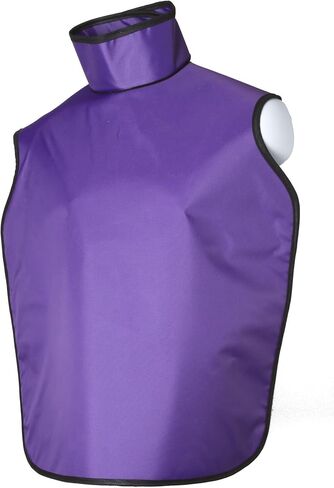 Quickship Adult Dental Radiation Lead Apron with Hanging Loops and Sewn in Thyroid Collar in Kuwait