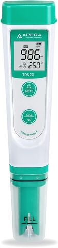 مجموعة اختبار الجيب TDS20 المقاومة للماء من Apera Instruments AI213 Value Series، الدقة: ±1% FS، نقطتان تلقائيتان. معايرة in Saudi Arabia