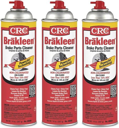 منظف ​​أجزاء الفرامل CRC Brakleen 05050 - تركيبة 50 حالة مع تقنية PowerJet in Kuwait