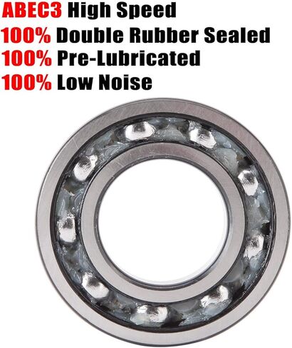 محامل كروية صغيرة من Donepart 4 مم × 10 مم × 4 مم MR104 2RS Minature Ball Bearings مزدوجة معدنية محمي للمحركات الصغيرة، فيدجيت سبينر، الآلات الصناعية، إلخ (10 حزم) in Saudi Arabia