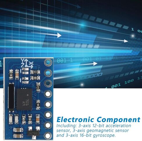 Marhynchus GY‑BNO055 9‑Axis Gyroscope Sensor Module Accelerometer Gyroscope Module Analog Gyro Sensors for Smart Phone Wearable Devices in Kuwait