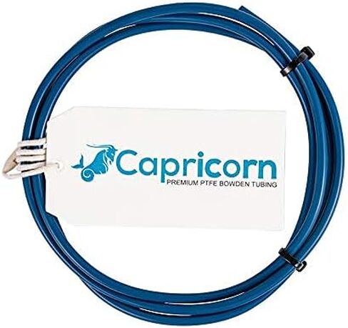 Official Creality 3D Capricorn XS Series Bowden Tube, PTFE Bowden Tube (2 Meters) with 4Pcs PC4-M6 Fittings and 4Pcs PC4-M10 Fittings for 3D Printer 1.75mm Filament in Saudi Arabia