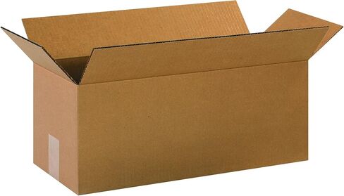 PARTNERS BRAND 20x8x8 Long Corrugated Boxes, Long, 20L x 8W x 8H, Pack of 25 | Shipping, Packaging, Moving, Storage Box for Home or Business, Strong Wholesale Bulk Boxes in Saudi Arabia