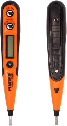 فايندر قلم رقمي للكشف عن الجهد الكهربائي 12 فولت - 220 فولت تيار مستمر وتيار متردد، مسبار كهربائي ذكي لاصلاح واكتشاف الاجهزة المنزلية in Kuwait