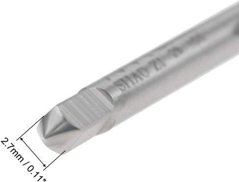 uxcell Machine Tap #10-32 UNF Thread 2B Class 3 Flutes High Speed Steel Screw Threading Tap Tapping Tool in Kuwait