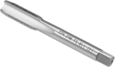 صنابير طحن خيط CoCud، 1/8-27 NPS Thread H2، آلة فولاذية عالية السرعة 3 أداة لولبية لولبية مستقيمة - (التطبيقات: لآلة الحفر)، قطعة واحدة in Kuwait