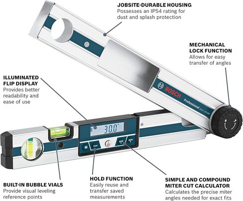 BOSCH 4-in-1 Digital Angle Finder GAM 220 MF in Saudi Arabia