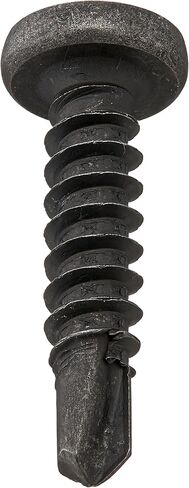 برغي self-drilling من الفولاذ المقاوم للصدأ ، باللون الأسود ، لمسة نهائية من الأوكسيد Pan الرأس ، نقطة مثقب فيليبس Drive, # 2, # 8 – 18 خيط مقاس ، 3/4 " الطول (حزمة مكونة من 100) in Kuwait