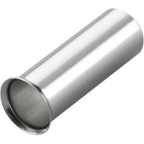 Baomain AWG 10/6.0mm² Long: 12mm Wire Copper Crimp Connector Non Insulated Ferrule Pin Cord End Terminal EN6012mm Pack of 100