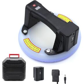 ZFULVO الكهربائية فراغ شفط كأس رافع، 8 في الثقيلة شفط كأس الصناعية فراغ شفط رافع للزجاج والجرانيت والبلاط والمعادن والزجاج الأمامي شفط كأس مقابض أداة 350 رطل الحمولة in Kuwait