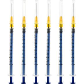 LZHNB 50Pack-1ml/cc 25Ga معقمة مغلفة بشكل فردي (1ml 50) in Kuwait