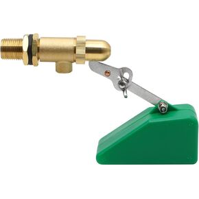 موديوبان صمام عائم نحاسي 1/2 انش مع صمام بلاستيكي مع ذراع ملء تلقائي قابل للتعديل للبرك، حوض مياه الماشية، خزان المرطب، احواض المياه، احواض السمك، تربية الاحياء المائية in Kuwait