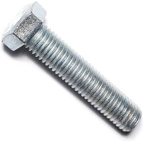 014973244477 Full Thread Hex Tap Bolts, 1/2-13 x 3-1/2, Piece-25, zinc