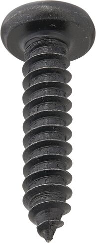 Small Parts-1216ABPPB Steel Sheet Metal Screw, Black Oxide Finish, Pan Head, Phillips Drive, Type AB, #12-14 Thread Size, 1" Length (Pack of 100) in Saudi Arabia