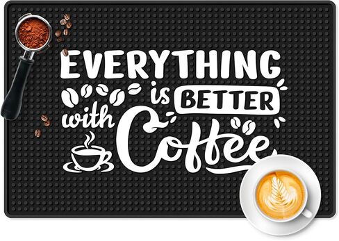 Premium Bar Mat - It's 5 O'Clock Somewhere 18x12 Inches Rubber Mat for Home Bar - Entertaining & Vibrant Countertop Mat - Durable Drying Mat for Kitchen in Saudi Arabia