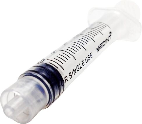 3cc 3ml Syringe Without Needle 100 Syringes Box Medint in Saudi Arabia
