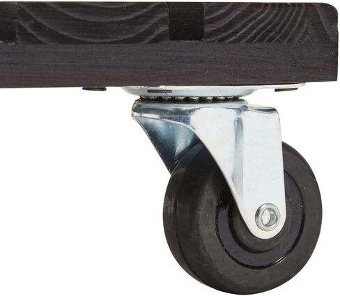 Stockroom Plus 24 Pack 2 inch Swivel Caster Wheels Rubber Base with Top Plate and Bearing for Smooth Moving in Kuwait