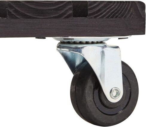 Stockroom Plus 24 Pack 2 inch Swivel Caster Wheels Rubber Base with Top Plate and Bearing for Smooth Moving in Kuwait