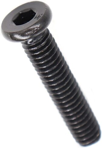 cSeao 10 قطعة أسود 5/16-18 × 1-1/2 بوصة براغي غطاء المقبس مسامير رأس ألين مع مفتاح سداسي واحد in Kuwait