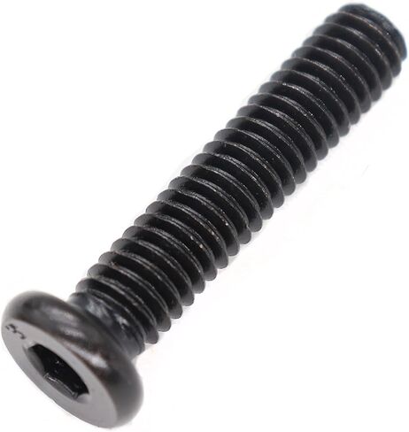 cSeao 10 قطعة أسود 5/16-18 × 1-1/2 بوصة براغي غطاء المقبس مسامير رأس ألين مع مفتاح سداسي واحد in Kuwait