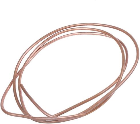 Copper Tubing, 5mm OD x 3mm ID x 6.56Ft Refrigeration Pipe, Soft Coil Copper Tubing for Air Conditioner ( C1100 T2 ) in Saudi Arabia