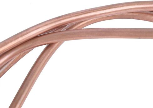 Copper Tubing, 5mm OD x 3mm ID x 6.56Ft Refrigeration Pipe, Soft Coil Copper Tubing for Air Conditioner ( C1100 T2 ) in Saudi Arabia