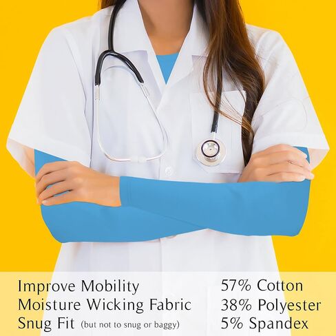 BaHoki Essentials Long Sleeve Undershirts for Scrubs - Great Stretch and Layering Piece in Kuwait