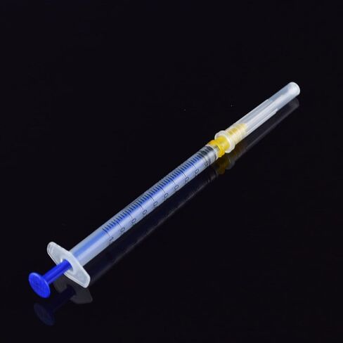 LZHNB 50Pack-1ml/cc 25Ga معقمة مغلفة بشكل فردي (1ml 50) in Kuwait