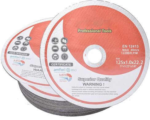 Timunr 25 حزمة قطع عجلات 4 × 0.040 × 5/8 بوصة قرص قطع الألومينا لطاحونة الزاوية in Kuwait