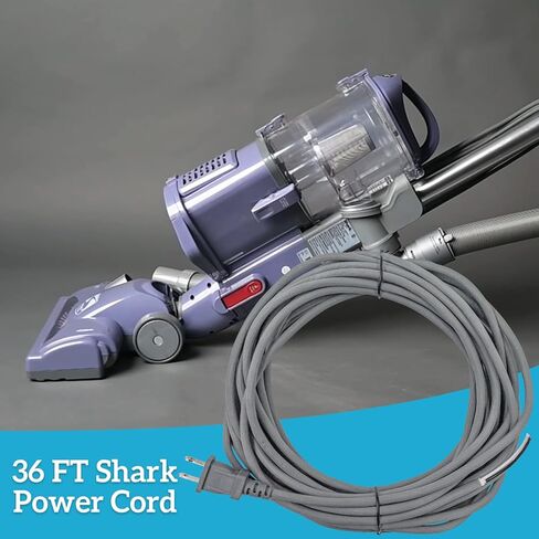 سلك طاقة للمكنسة الكهربائية بطول 36 قدمًا لاستبدال Shark Navigator Lift-Away Pro NV355 NV355CS NV356 NV356E NV356K NV356KCS NV357 مكنسة كهربائية مستقيمة in Kuwait