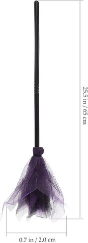 BESPORTBLE 1pc Halloween Broom Make up Filler Child Polyester in Kuwait