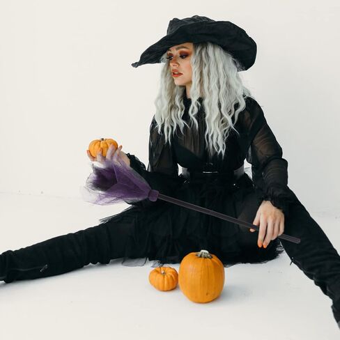 BESPORTBLE 1pc Halloween Broom Make up Filler Child Polyester in Kuwait