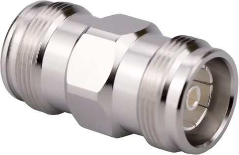 4.3-10 Mini DIN Female to N Female Adapter, 50 Ohm, 1 Piece in Kuwait