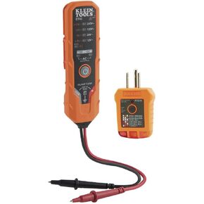 Klein Tools ET45VP Electrical Test Kit with GFCI Outlet Tester and AC/DC Voltage Tester