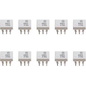 FAYLEZ 10 PCS 4N25 6 Pin Optoisolators Transistor DIP in Kuwait