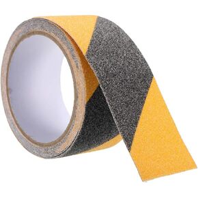 Stair Treads Non-Slip Outdoor Tape,Safety Traction Indoor Anti-Slip Tape Grip Tape Strong Adhesives Flooring Strips(2.5cmx5m,Black) in Saudi Arabia