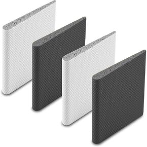 4 Pcs Door Corner Seals, Exterior Door Jamb Frame Seal, Self-Adhesive Wedge Draft Stoppers Foam Pads for Weather Stripping Noise Isolating (White) in Saudi Arabia