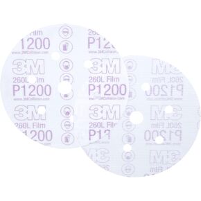 3M قرص كاشط من هوكيت 260 لتر، 00909، 3 انش، P1000، 50 قرص في الكرتون in Kuwait