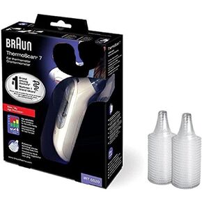 Braun Thermoscan 7 IRT6520 Thermometer + Bonus 40 ThermoScan Lens Filters in Saudi Arabia