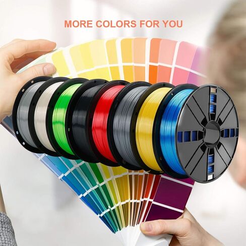 خيوط طابعة NovaMaker PLA ثلاثية الأبعاد، خيوط PLA خضراء 1.75 متر، بكرة PLA 1 كجم (2.2 رطل)، دقة الأبعاد +/- 0.03 مم in Saudi Arabia